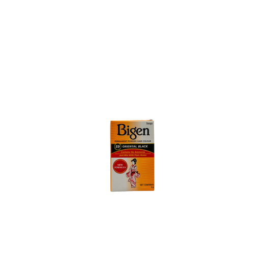 Bigen Hair Colour Oriental Black 59 Permanent Powder